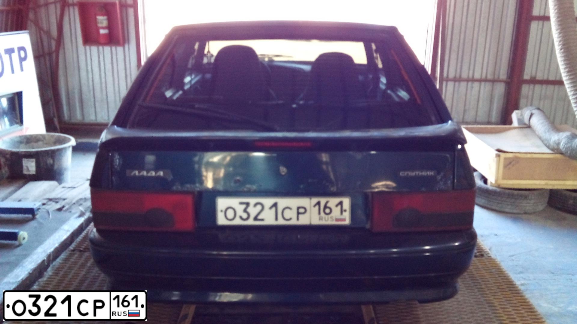 Фото автомобиля LADA 2114 SAMARA, 2006 — госномер О321СР161. Цвет: ТЕМНО-ЗЕЛЕНЫЙ