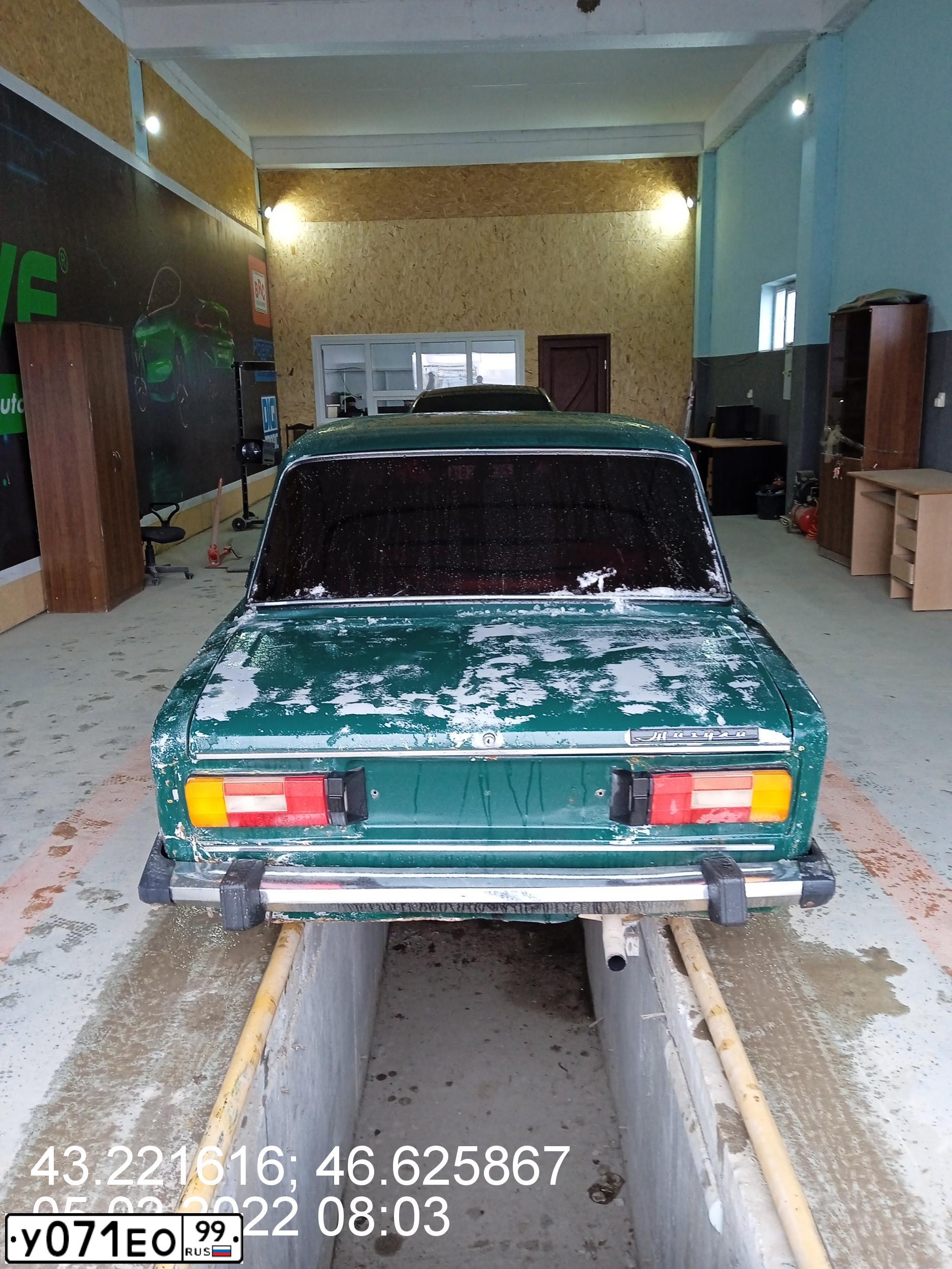 Фото автомобиля ВАЗ 21060, 1999 — госномер Т867АТ05. Цвет: ЗЕЛЕНЫЙ