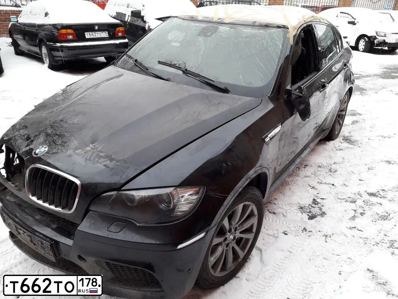 Фото автомобиля BMW SERIE 5, 2001 — госномер Т662ТО178. Цвет: ЧЕРНЫЙ