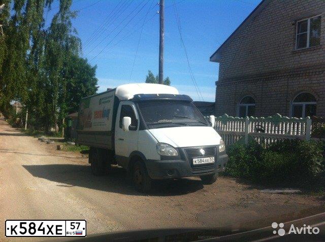 Фото автомобиля GAZ 3302, 2006 — госномер Е730АУ57. Цвет: Белый
