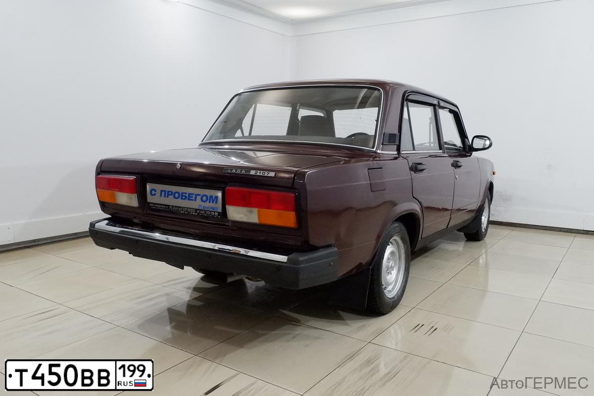 Фото автомобиля LADA 2107 LADA, 2008 — госномер Н211ВТ797. Цвет: ТЕМНО-ВИШНЕВЫЙ