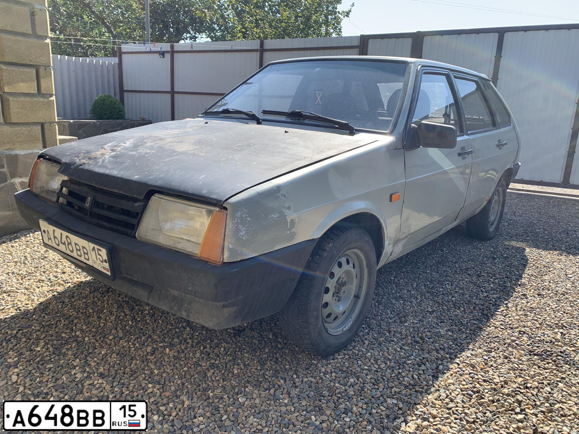 Фото автомобиля LADA 2109, 2001 — госномер Т106УМ193. Цвет: ЧЕРНЫЙ