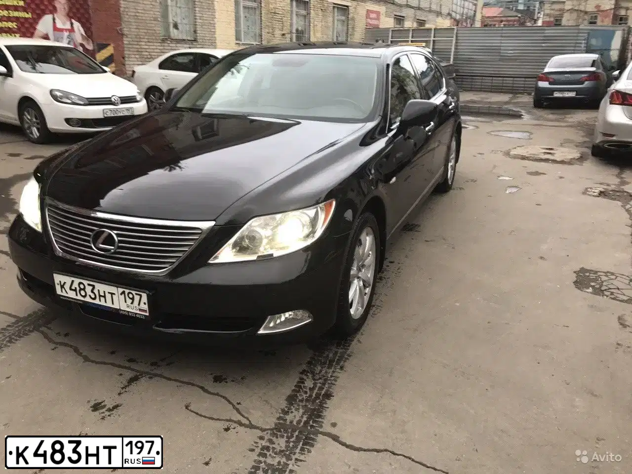 Фото автомобиля LEXUS LS460, 2008 — госномер О832РЕ71