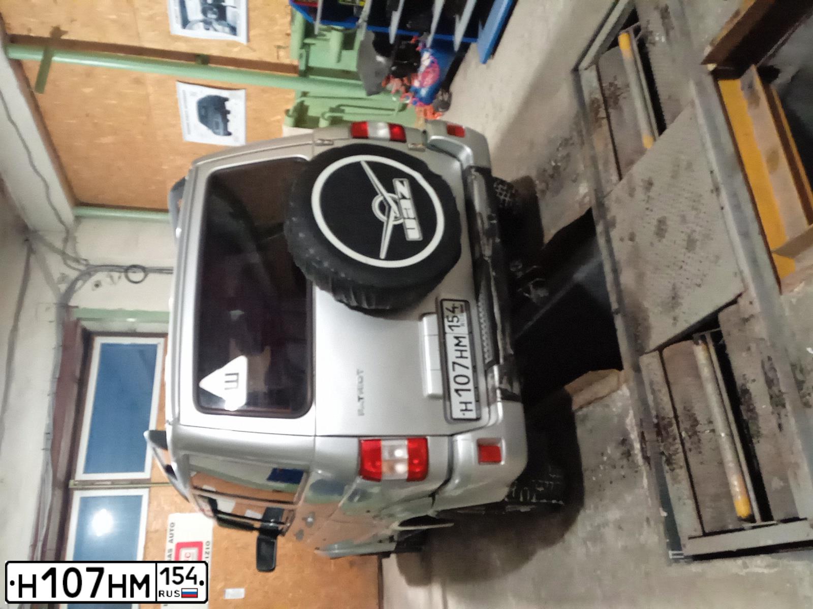 Фото автомобиля UAZ PATRIOT, 2008 — госномер В418НМ45