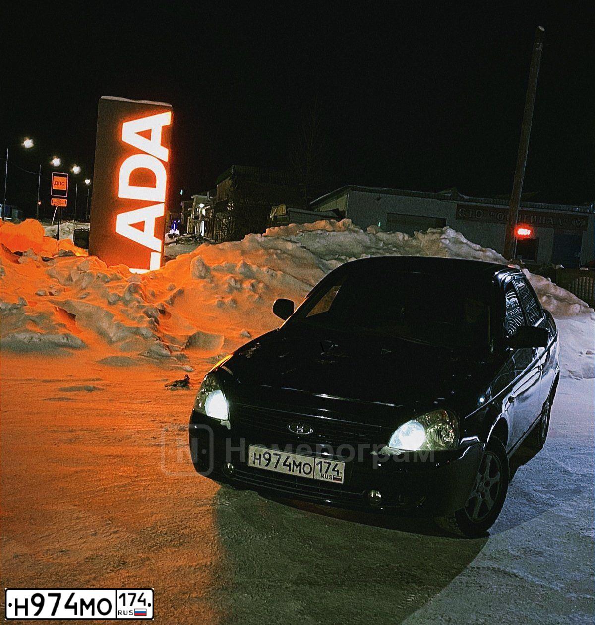 Фото автомобиля LADA 2170 PRIORA, 2007 — госномер В392ТХ702