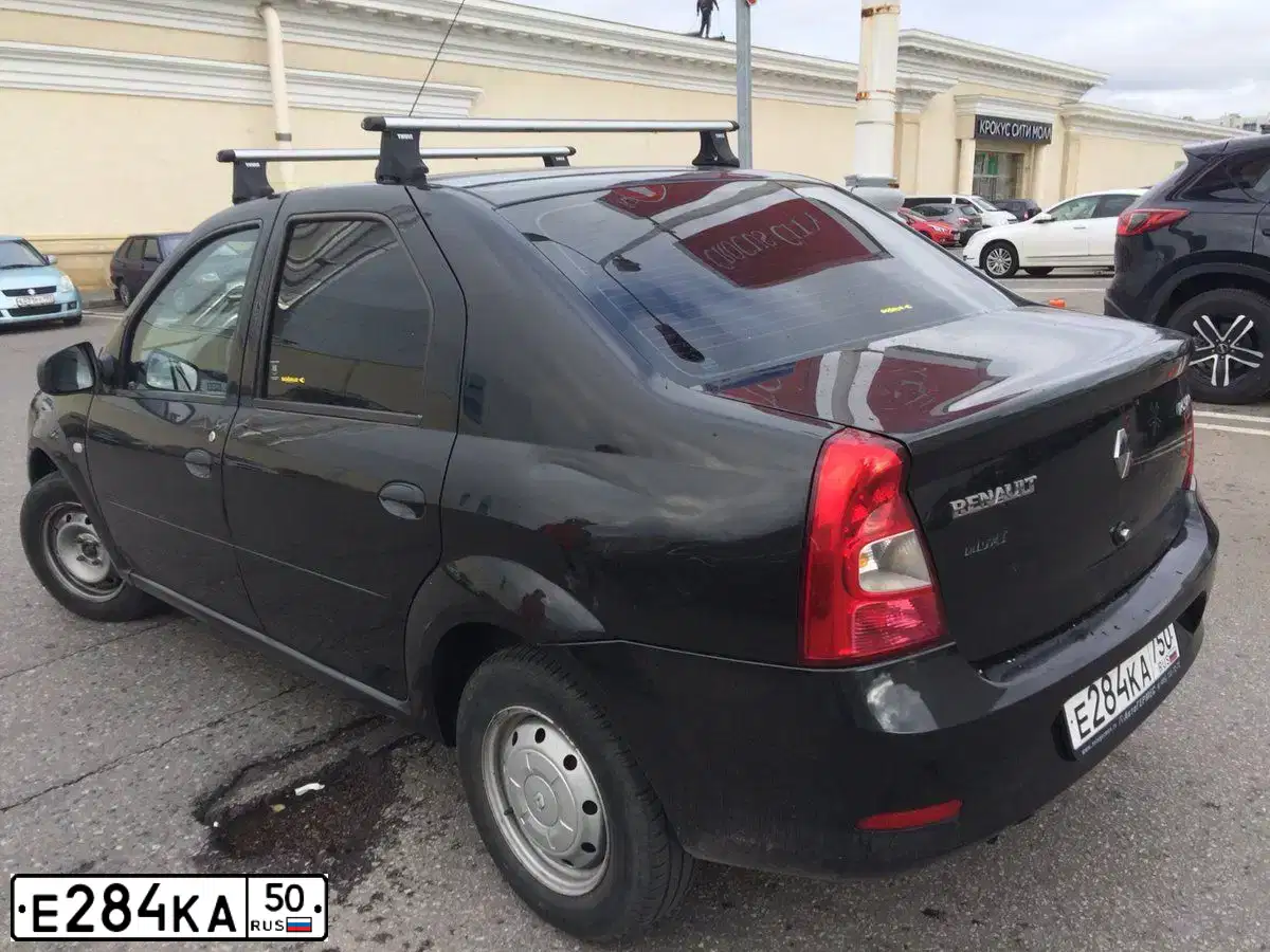 Фото автомобиля RENAULT SANDERO, 2011 — госномер А049ЕН73. Цвет: СИНИЙ