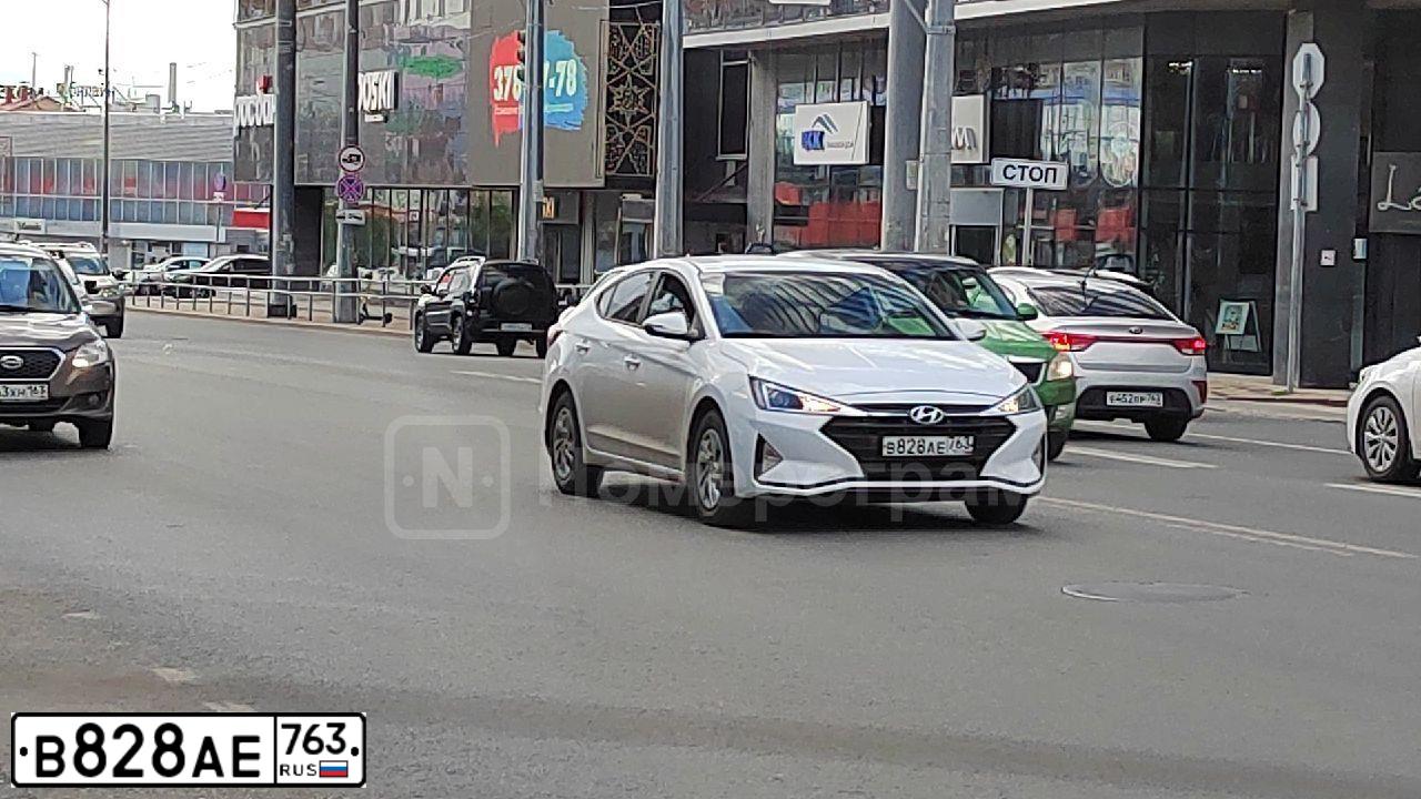 Фото автомобиля HYUNDAI I ELANTRA, 2019 — госномер К622СЕ159. Цвет: БЕЛЫЙ