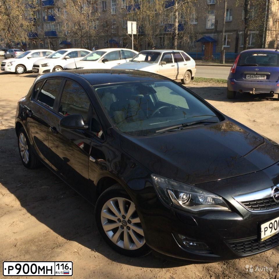 Фото автомобиля OPEL ASTRA, 2012 — госномер Р900НН116. Цвет: ЧЕРНЫЙ МЕТАЛЛИК