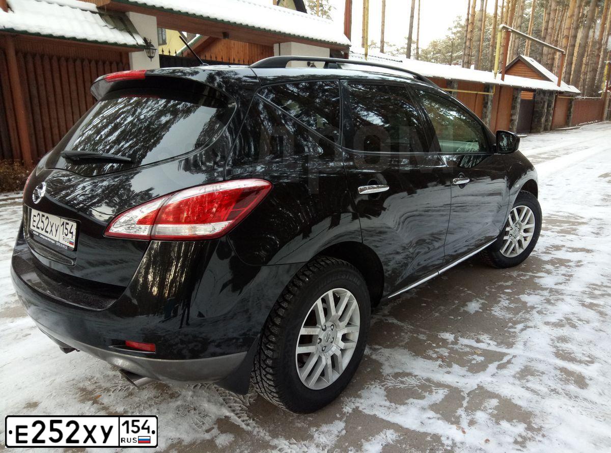 Фото автомобиля NISSAN MURANO, 2012 — госномер М081МТ142. Цвет: ЧЕРНЫЙ