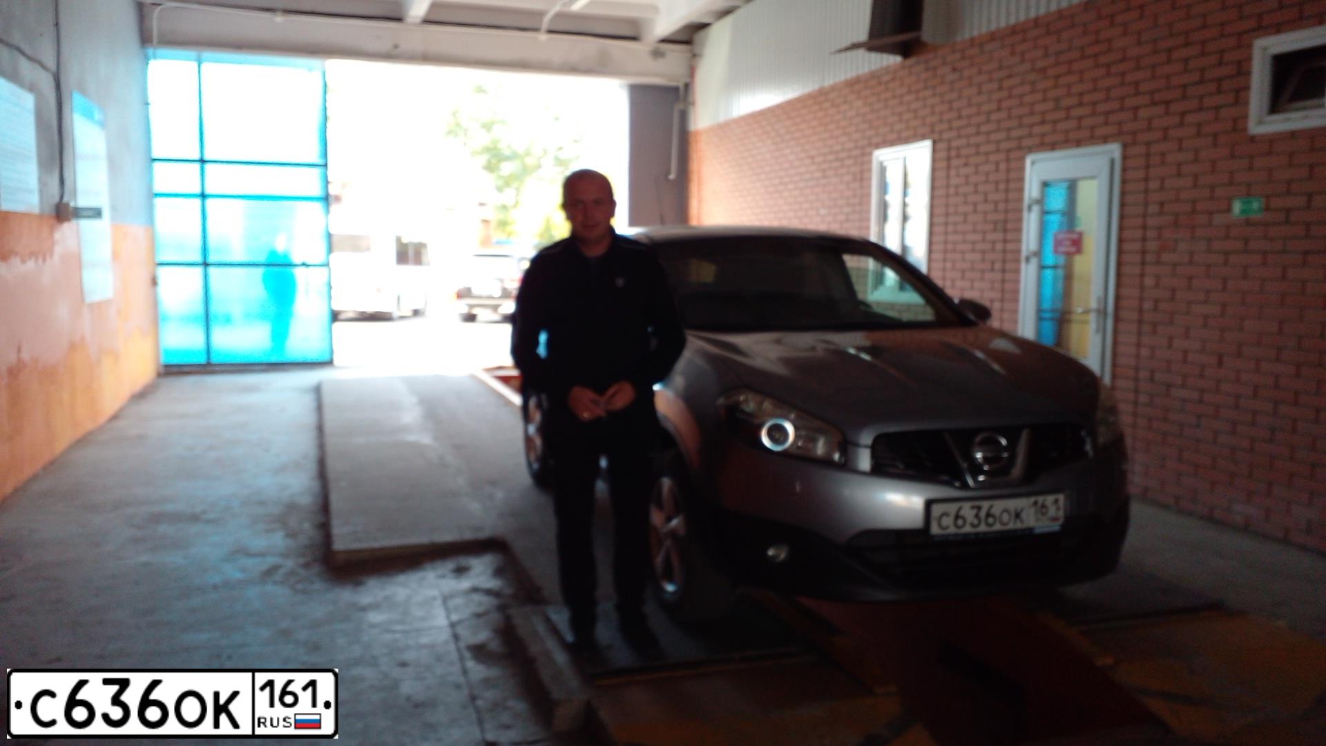 Фото автомобиля VOLKSWAGEN TIGUAN, 2012 — госномер С636ОК161. Цвет: СЕРО-СИНИЙ