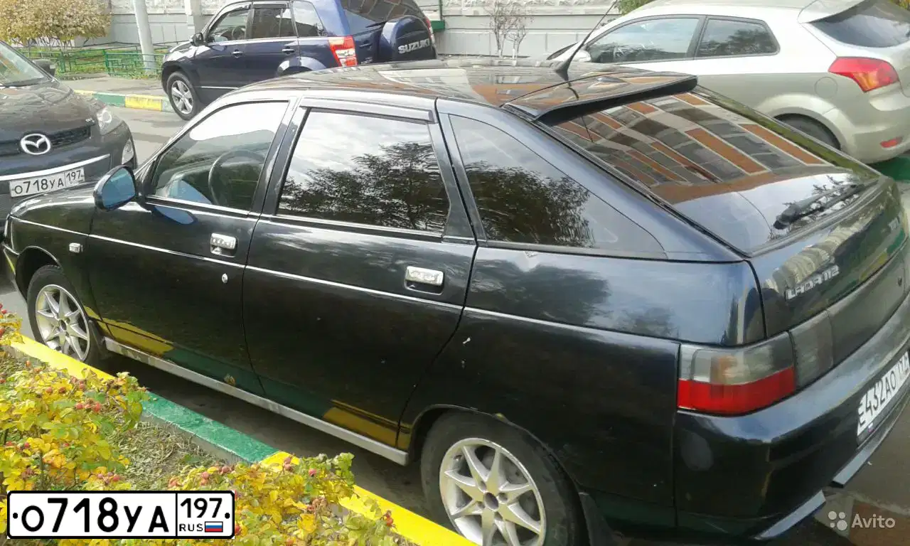 Фото автомобиля MAZDA CX-7, 2011 — госномер О718УА197. Цвет: ЧЕРНЫЙ