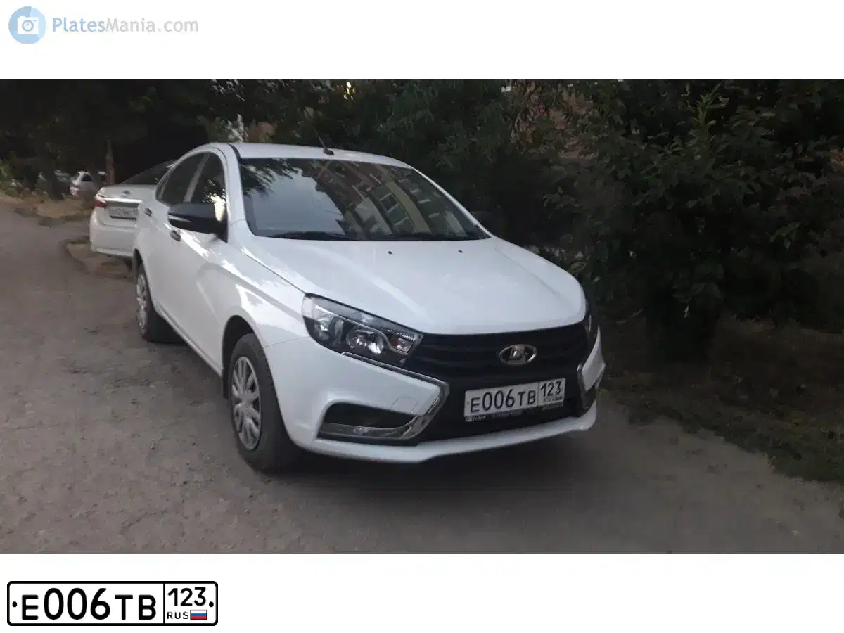 Фото автомобиля LADA VESTA, 2017 — госномер Н186МХ82