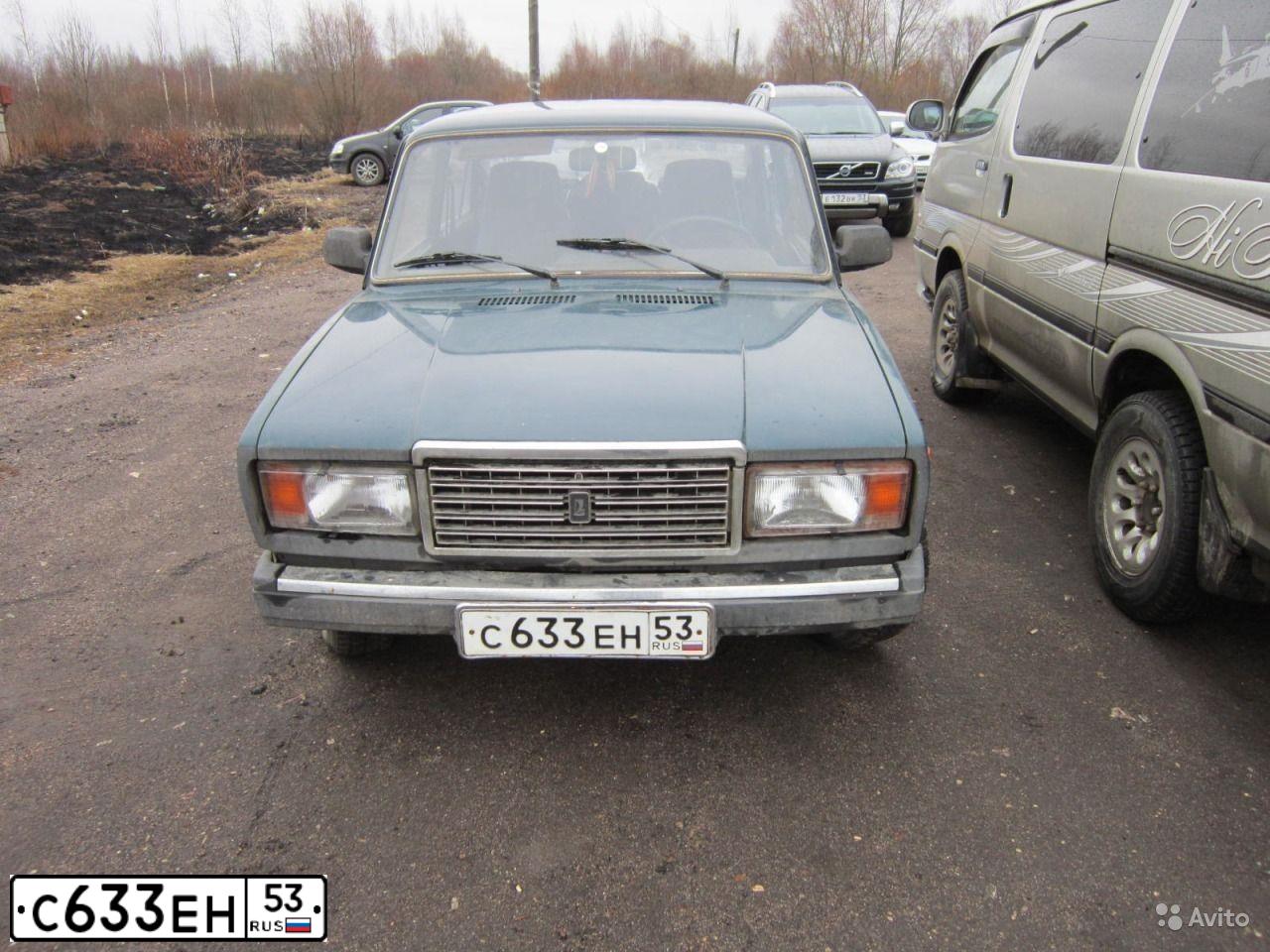 Фото автомобиля LADA 2107, 2005 — госномер Е657ОС53