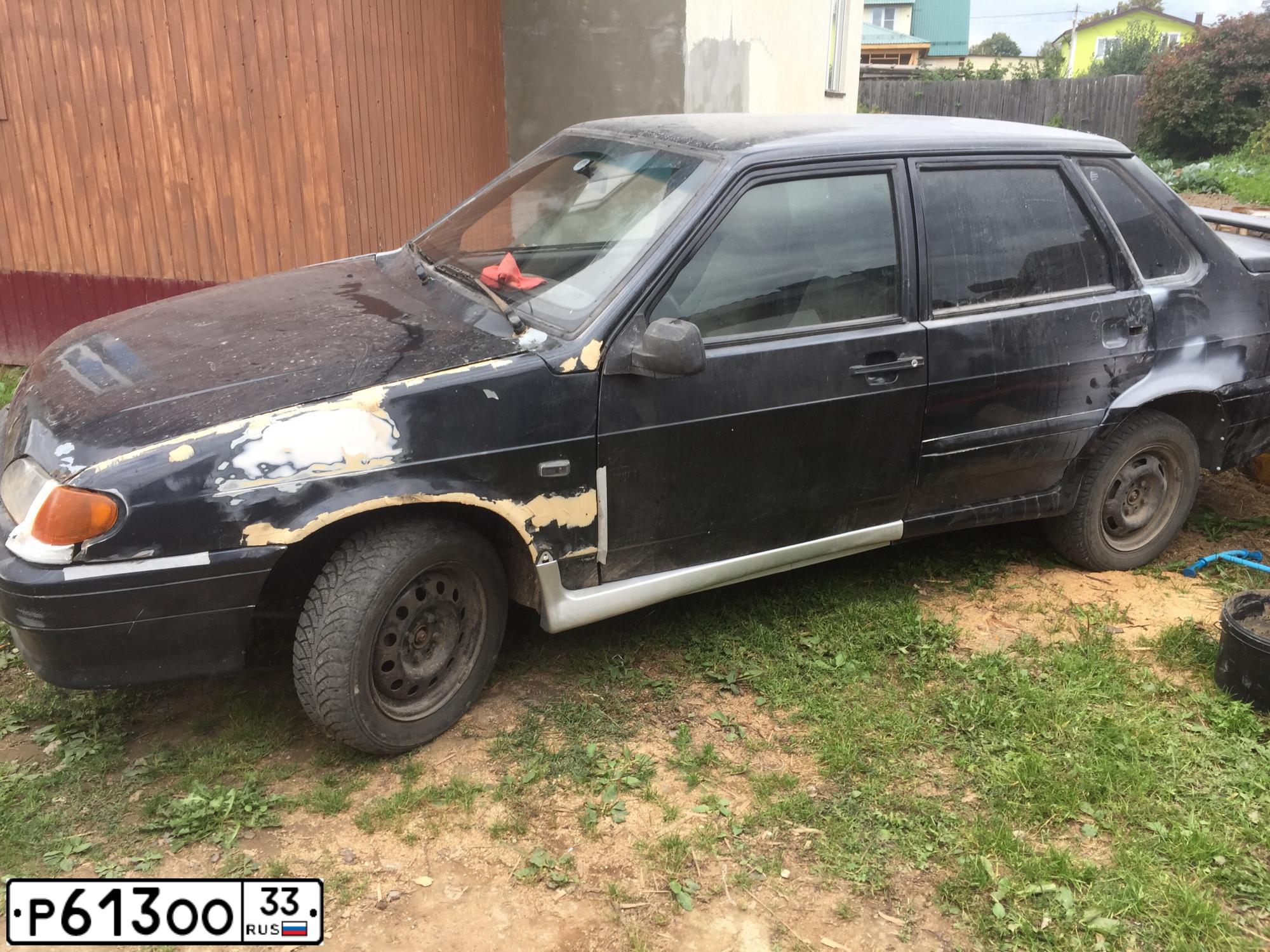 Фото автомобиля LADA 2115 SAMARA, 2007 — госномер В197НС33. Цвет: СЕРЕБРИСТО-ЧЕРНЫЙ