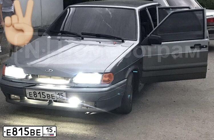 Фото автомобиля LADA 2114 SAMARA, 2012 — госномер Н093ОЕ40. Цвет: СРЕДНИЙ СЕРО-ЗЕЛЕНЫЙ МЕТ.
