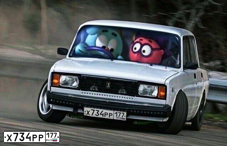 Фото автомобиля LADA 2105, 1998 — госномер Х734РР177. Цвет: БЕЛЫЙ