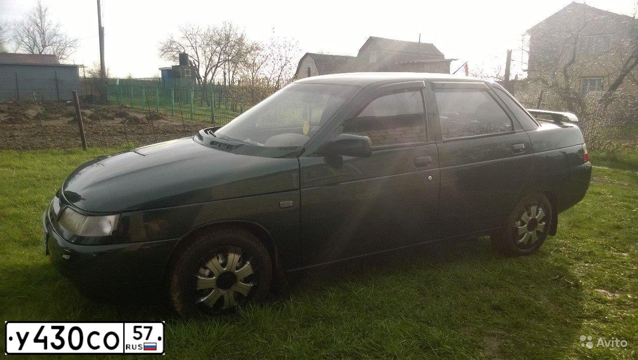 Фото автомобиля LADA 2110, 2003 — госномер У430СО57. Цвет: ТЕМНО - ЗЕЛЕНЫЙ