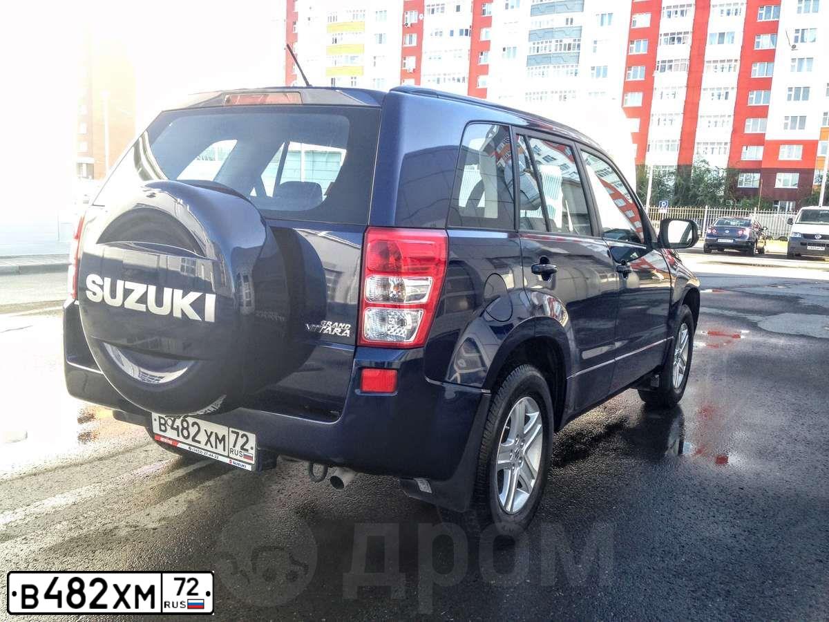 Фото автомобиля SUZUKI /GRAND/ VITARA, 2008 — госномер В482ХМ72. Цвет: СИНИЙ