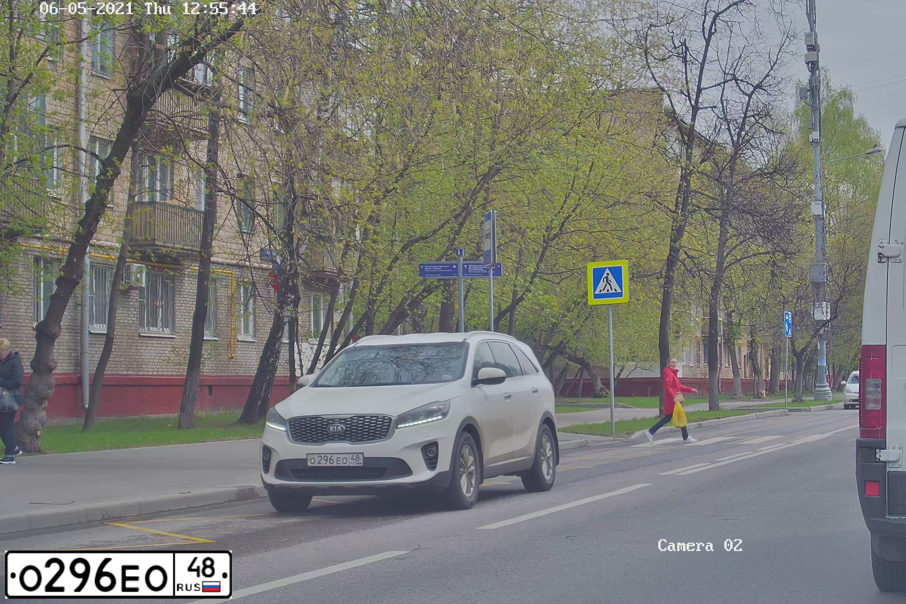 Фото автомобиля KIA SORENTO, 2019 — госномер О394РВ71. Цвет: Белый