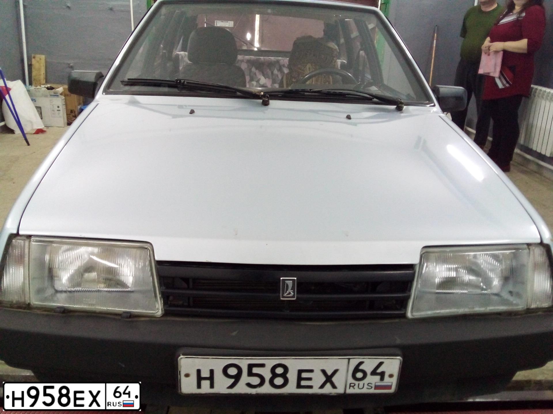 Фото автомобиля ВАЗ21093, 2002 — госномер Н958ЕХ64. Цвет: ГОЛУБОЙ