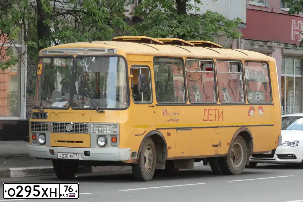 Фото автомобиля PAZ Z 3205, 2008 — госномер Х230ММ76