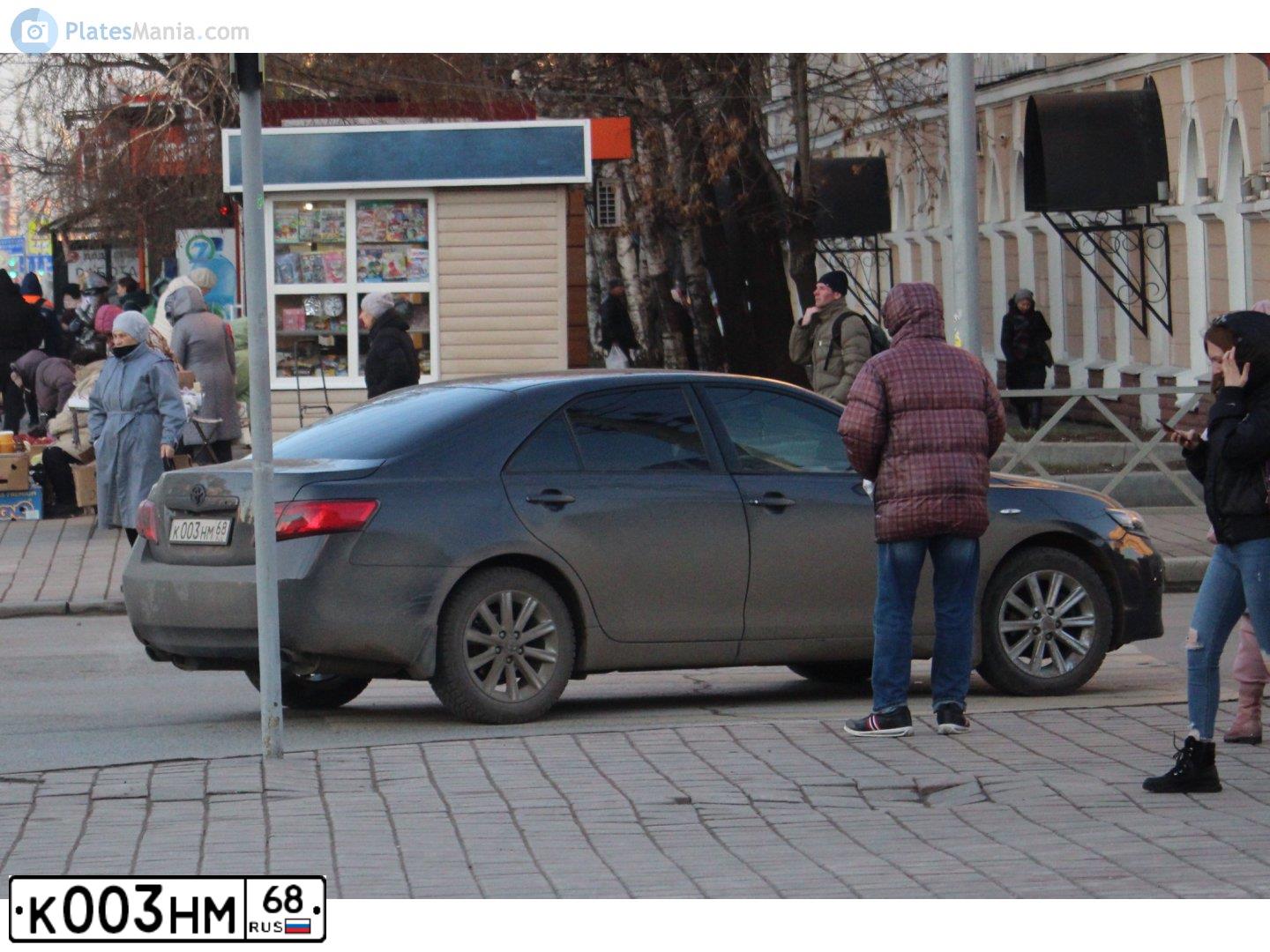 Фото автомобиля FORD D FOCUS, 2012 — госномер К003НМ68