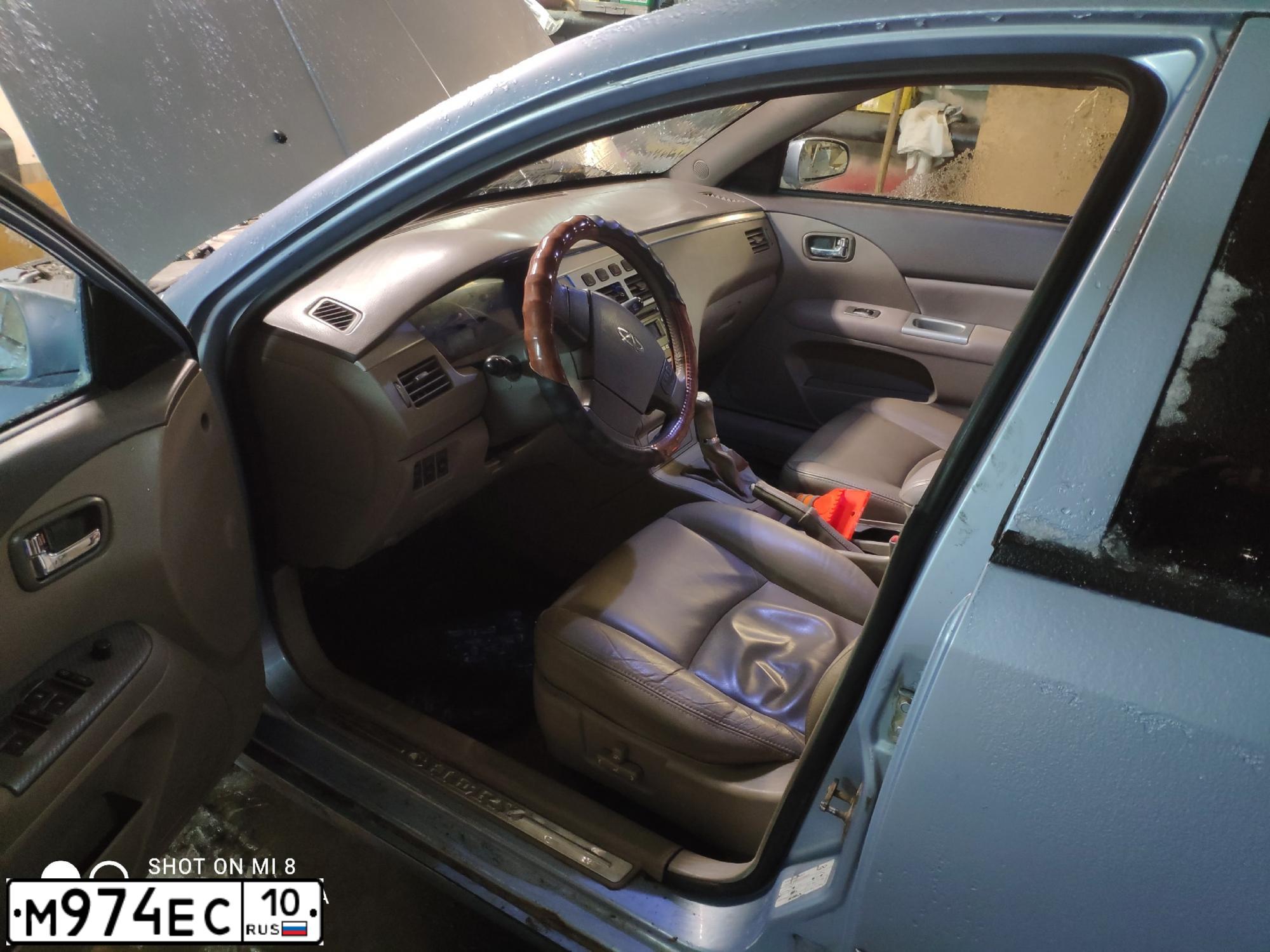 Фото автомобиля CHERY FORA /A21/, 2007 — госномер М974ЕС10. Цвет: СЕРО-ГОЛУБОЙ