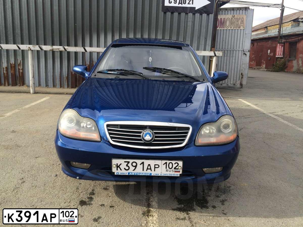 Фото автомобиля GEELY CK, 2007 — госномер Е714ОВ702. Цвет: ТЕМНО-СИНИЙ