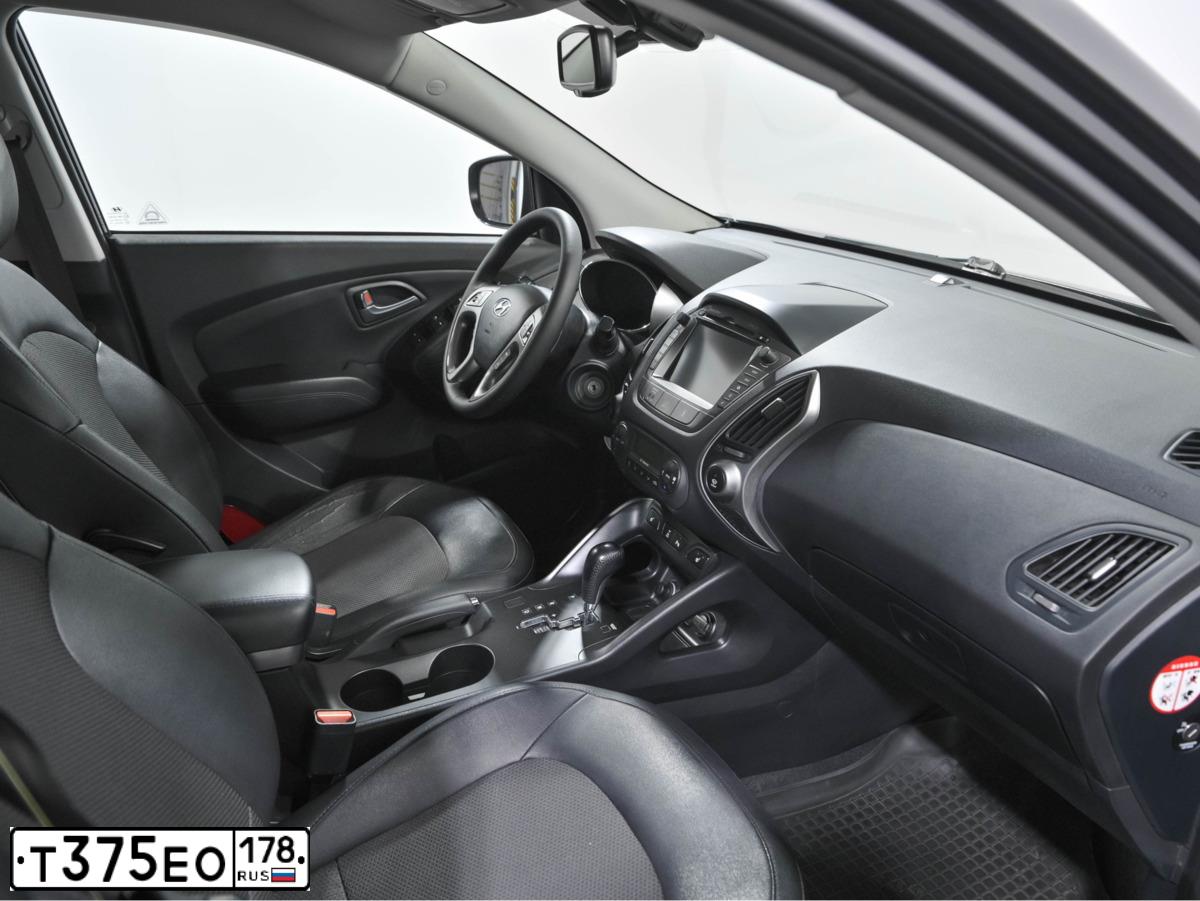 Фото автомобиля HYUNDAI IX35, 2014 — госномер Т375ЕО178. Цвет: ЧЕРНЫЙ
