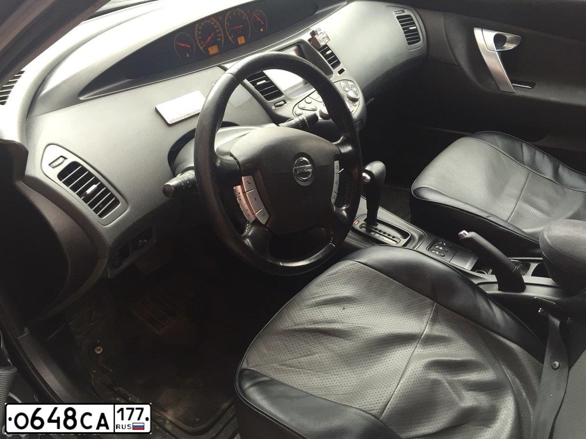 Фото автомобиля NISSAN X-TRAIL, 2003 — госномер В020КХ97. Цвет: Серый