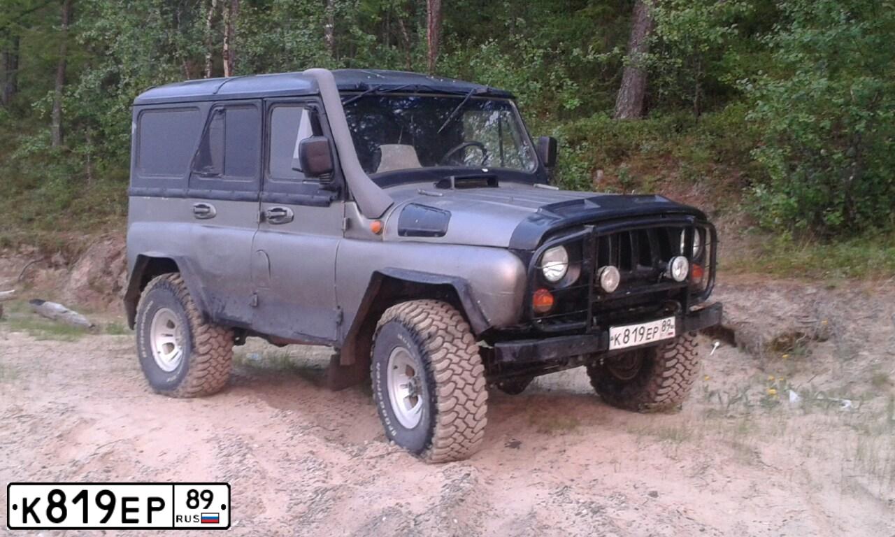Фото автомобиля UAZ 3151 / HUNTER, 1997 — госномер К899ХВ126. Цвет: Серый
