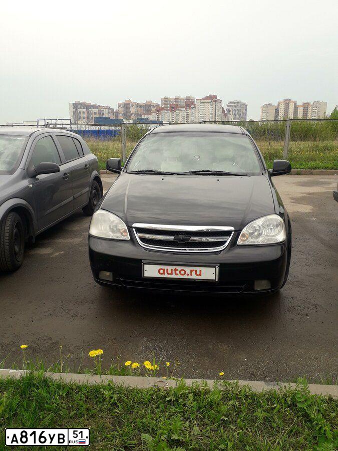 Фото автомобиля CHEVROLET LACETTI, 2008 — госномер С920НТ178. Цвет: ЧЕРНЫЙ
