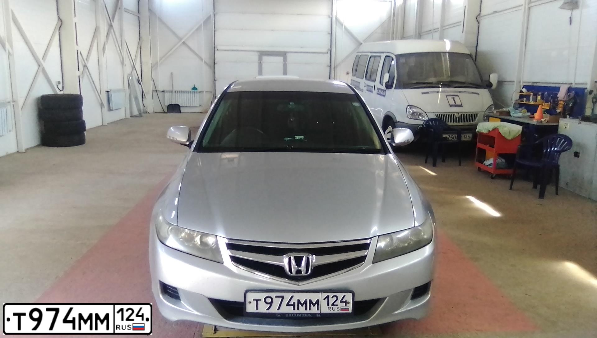 Фото автомобиля ХОНДА АККОРД, 2007 — госномер М666СН38