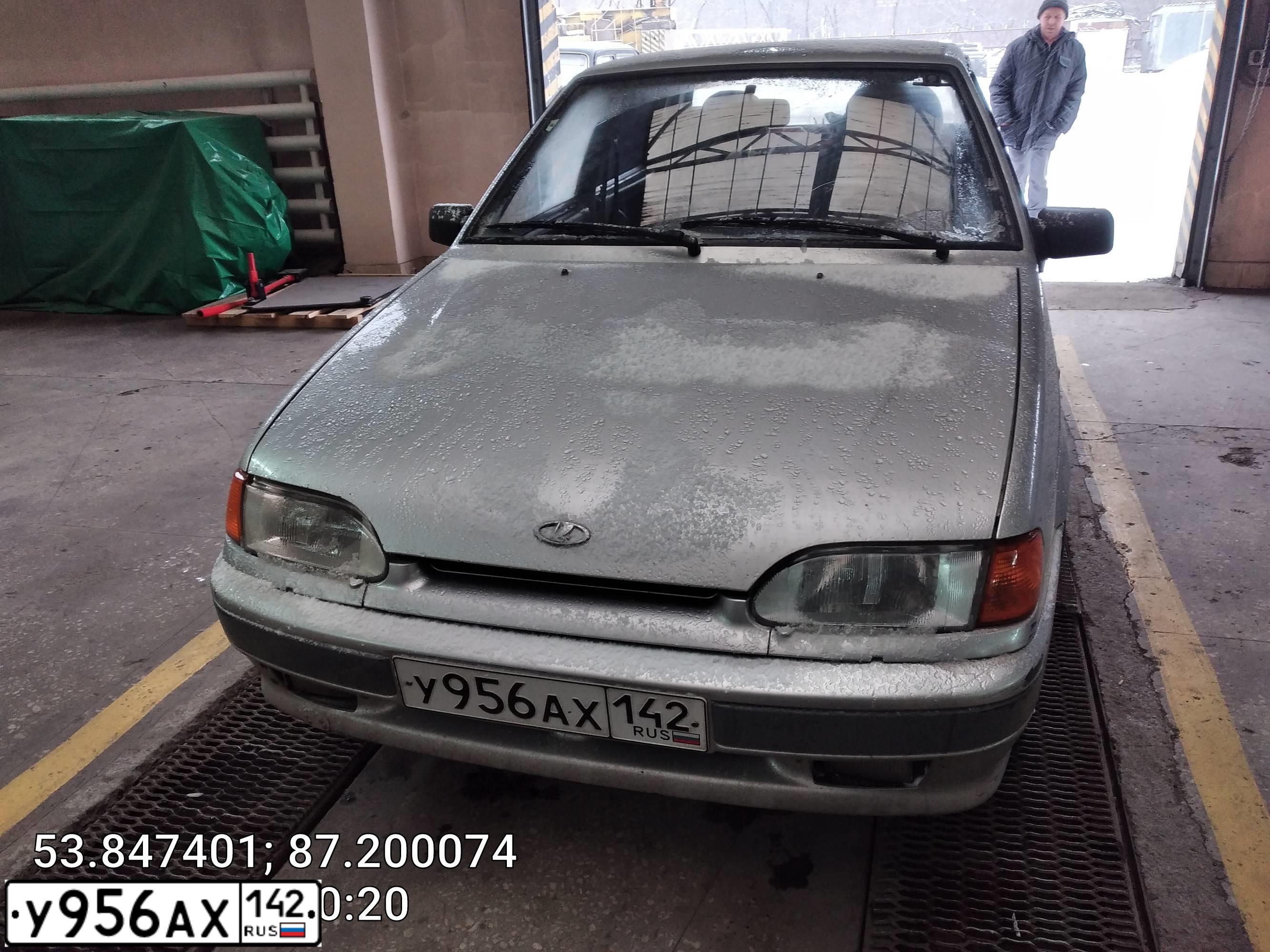 Фото автомобиля LADA 2115 SAMARA, 2006 — госномер С397МУ142. Цвет: Светло-Серебристый металлик
