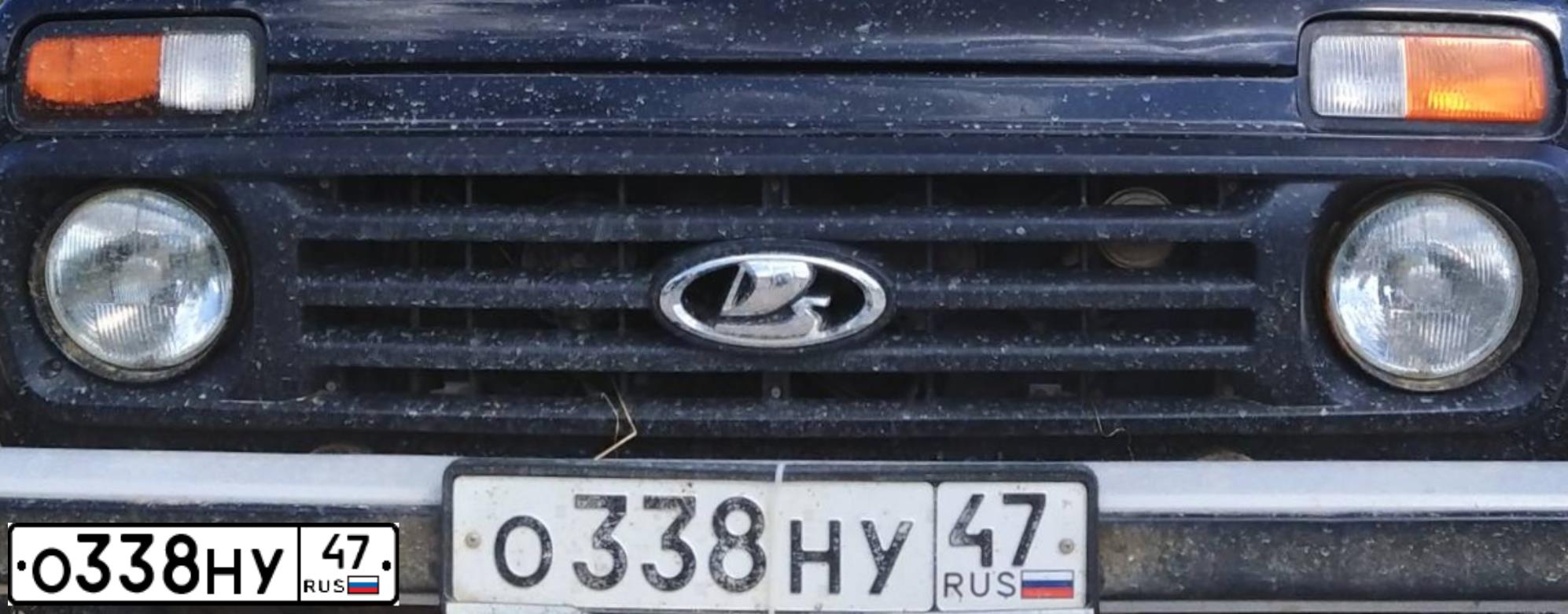 Фото автомобиля LADA 212140 LADA 4X4, 2016 — госномер Е889ВР147. Цвет: ЧЕРНЫЙ
