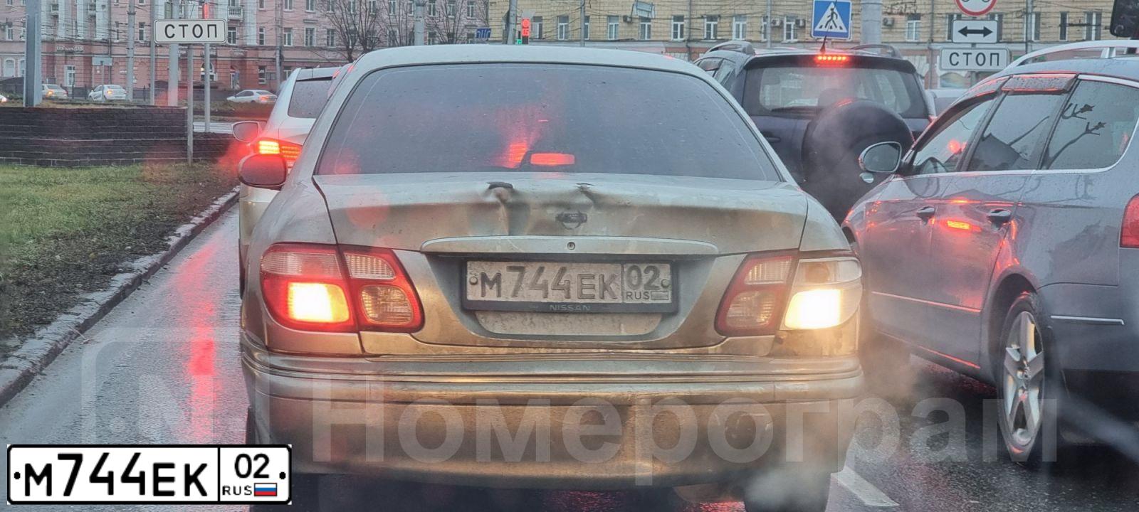 Фото автомобиля NISSAN BLUEBIRD, 2001 — госномер К891ОО122