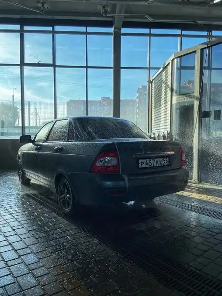 Фото автомобиля LADA 2170 PRIORA, 2009 — госномер Т739ОН58. Цвет: СРЕДНИЙ СЕРО-ЗЕЛЕНЫЙ МЕТ.
