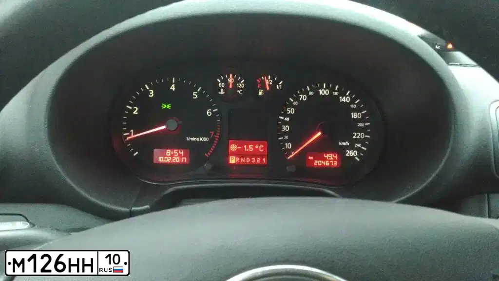 Фото автомобиля AUDI A3, 2002 — госномер М126НН10. Цвет: серебристый
