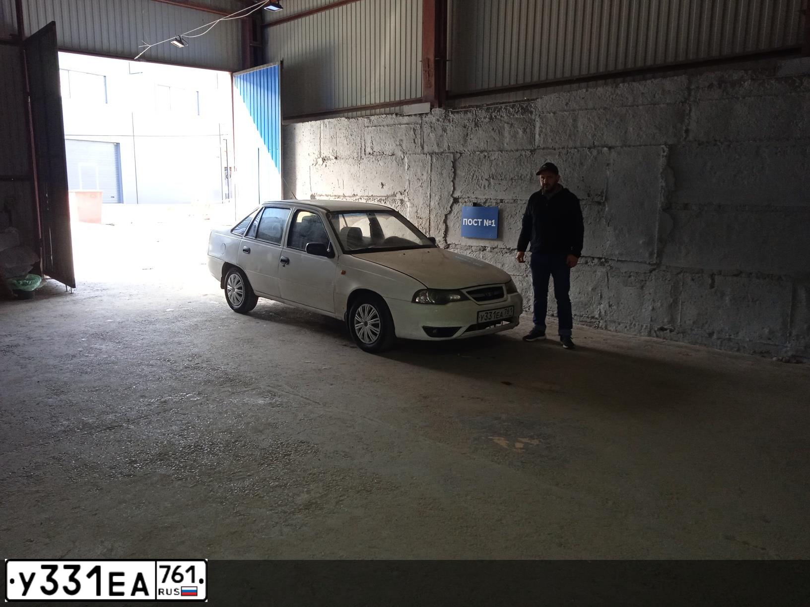 Фото автомобиля DAEWOO NEXIA, 2011 — госномер Н796ХТ180. Цвет: Белый