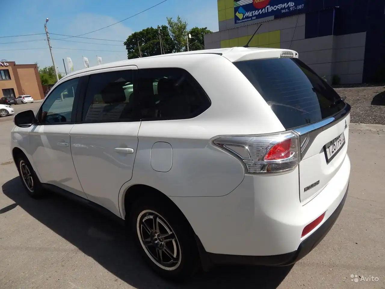 Фото автомобиля MITSUBISHI ASX, 2013 — госномер Т267РВ77. Цвет: ЧЕРНЫЙ