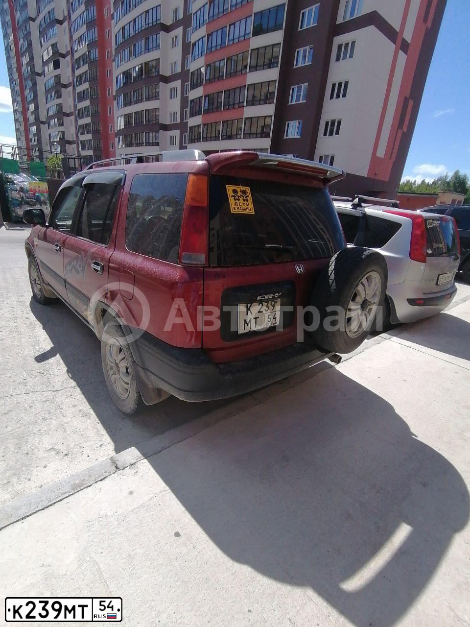 Фото автомобиля HONDA CR-V, 1997 — госномер К239МТ54