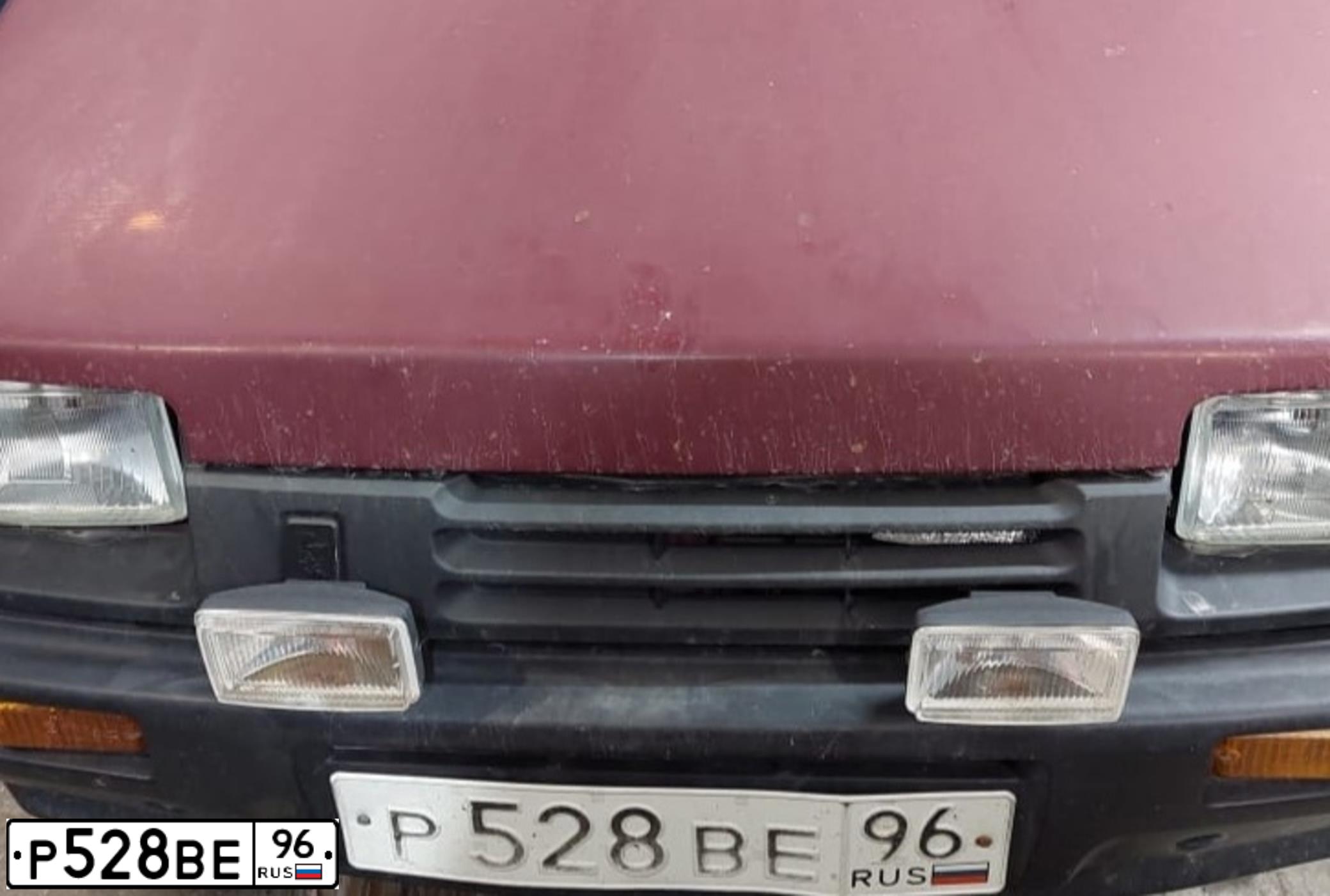 Фото автомобиля SEAZ OKA, 2001 — госномер Х451ВУ196. Цвет: ТЕМНО-КРАСНЫЙ