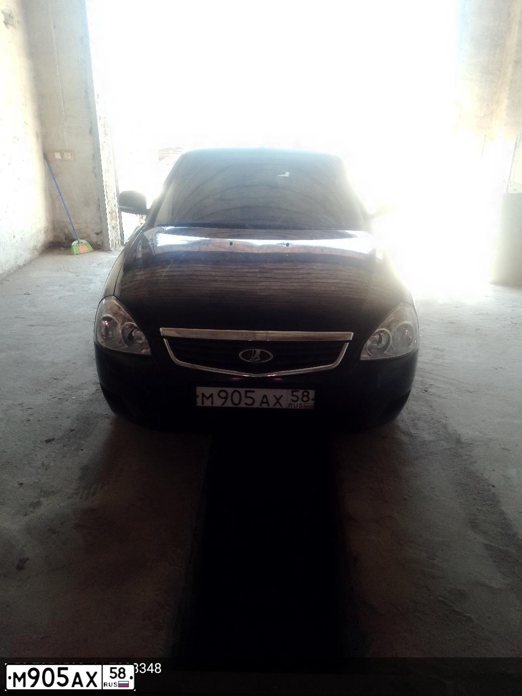 Фото автомобиля LADA 2170 PRIORA, 2008 — госномер М905АХ58. Цвет: ГРАФИТОВЫЙ МЕТАЛЛИК