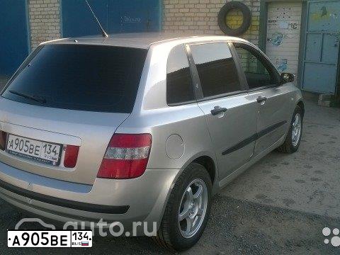 Фото автомобиля FIAT STILO, 2002 — госномер А905ВЕ134. Цвет: СЕРБРИСТЫЙ