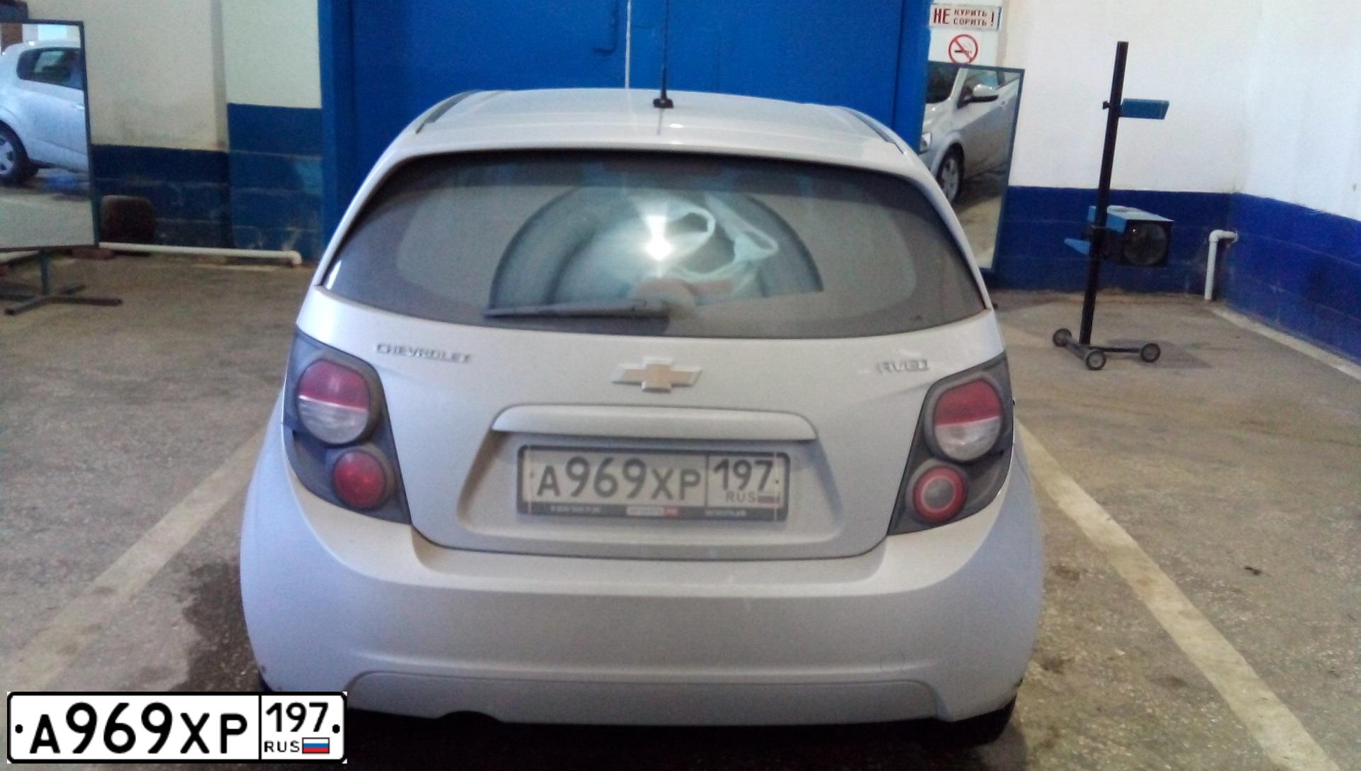 Фото автомобиля CHEVROLET AVEO, 2012 — госномер С705УН716