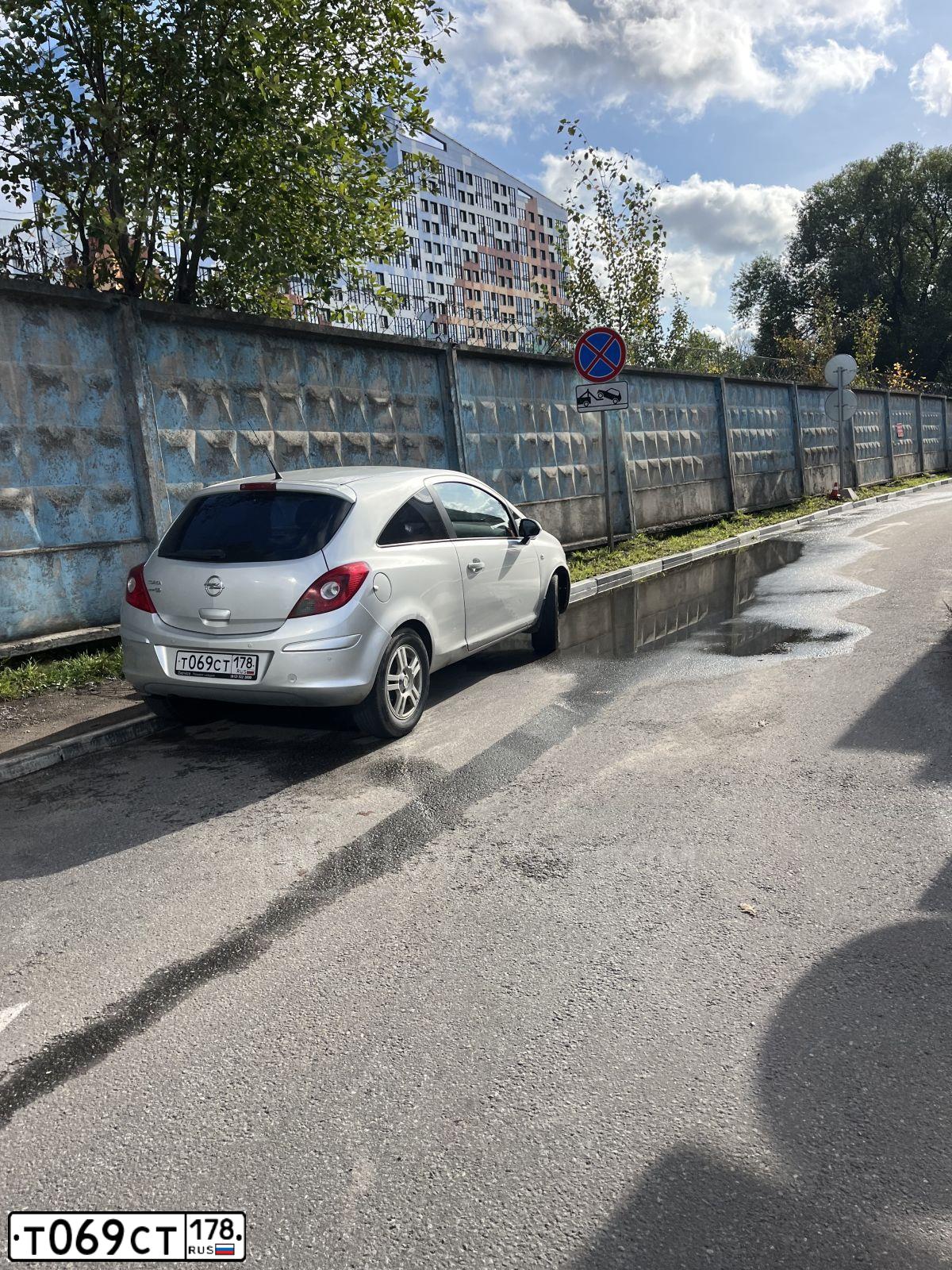Фото автомобиля OPEL CORSA, 2012 — госномер Т069СТ178. Цвет: СЕРЕБРИСТЫЙ