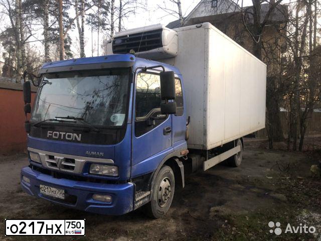 Фото автомобиля FOTON OLLIN, 2013 — госномер О725ТК40. Цвет: синий