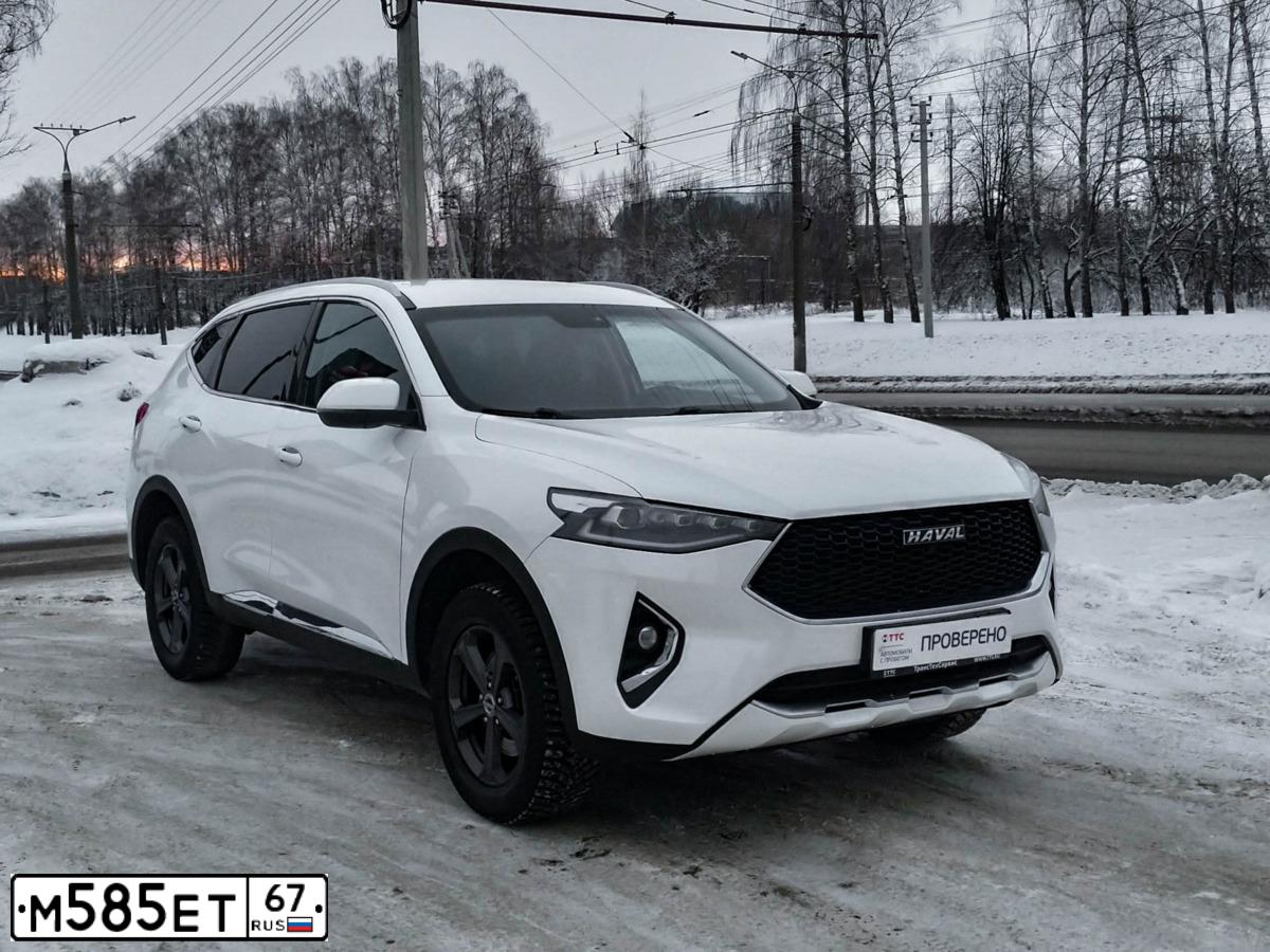 Фото автомобиля HAVAL F7, 2020 — госномер М483РН21