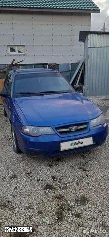 Фото автомобиля DAEWOO NEXIA, 2009 — госномер У377КМ48. Цвет: ТЕМНО-ГОЛУБОЙ
