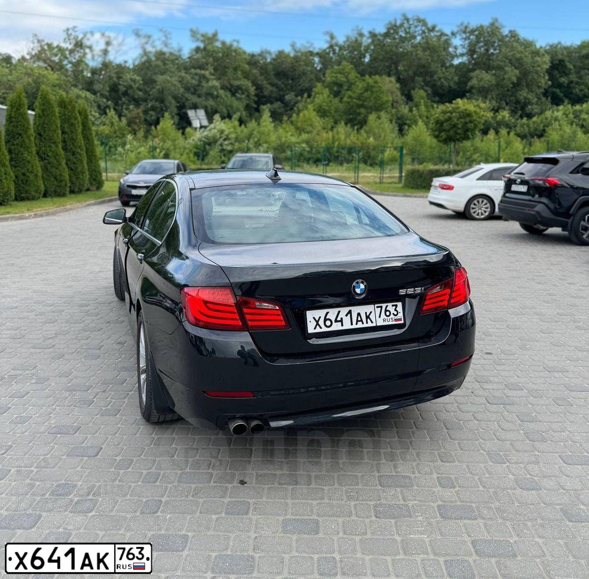 Фото автомобиля BMW W SERIE 5, 2011 — госномер Х641АК763